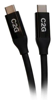 C2G C2G28877 câble USB USB4 Gen 2x2 0,8 m USB C Noir - Câble USB - visuel 2