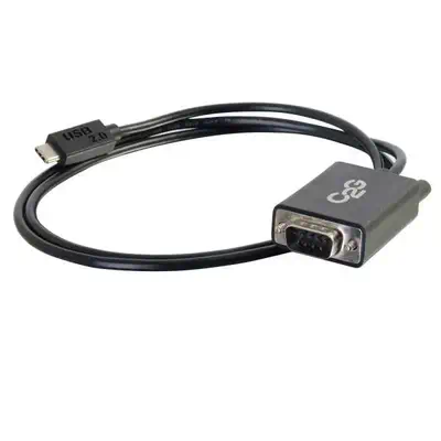 C2G USB - RS232, m-m carte et adaptateur d'interfaces - Câble USB - visuel 2