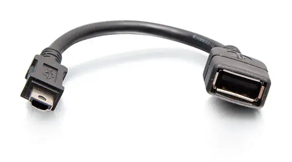 C2G C2G40691 câble USB 0,152 m USB A Mini-USB B Noir - Câble USB - visuel 2