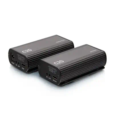 C2G Kit de rallonge d’émetteur vers récepteur 1 port USB-C® - Câble USB - visuel 2