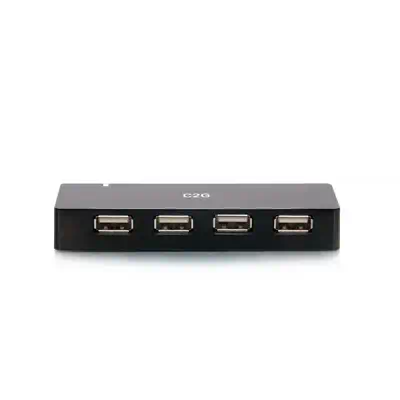 C2G Concentrateur USB-A à 4 ports avec alimentation 5 V 2 A - Câble USB - visuel 2