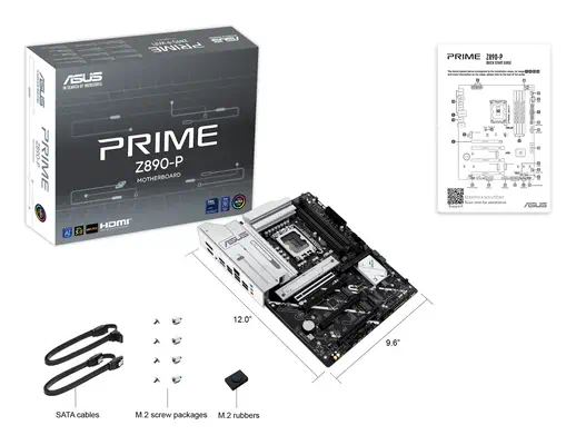 ASUS PRIME Z890-P Intel Z890 LGA 1851 (Socket V1) ATX - Asus - Carte mère - visuel 6