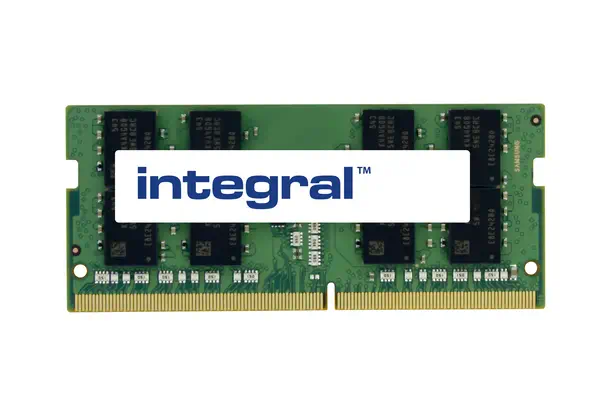 16GB LAPTOP RAM MODULE DDR4 3200MHZ PC4-25600 UNBUFFERED NON-ECC 1.2V 2GX8 CL22 INTEGRAL VALUE - Integral - Mémoire - visuel 1