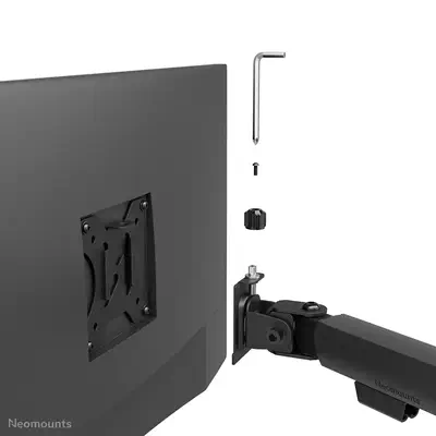 Neomounts DS60-600BL1 Support d'écran à fixer 10-32" - Quick-fix - arrêt 180° - Accessoire Moniteur - visuel 9