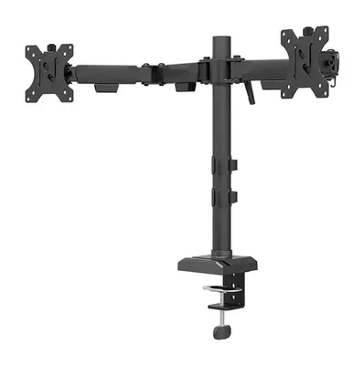 Neomounts DS60-600BL2 Support d'écran à fixer 10-32" - Neomounts - visuel 1 - hello RSE - Conception polyvalente à mouvement complet