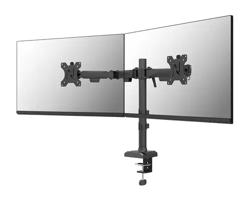 Neomounts DS60-600BL2 Support d'écran à fixer 10-32" - Quick-fix - arrêt 180° - Accessoire Moniteur - visuel 1