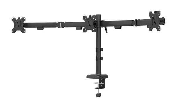 Neomounts DS60-600BL3 Support d'écran à fixer 10-27" - Neomounts - visuel 1 - hello RSE - Réglages flexibles