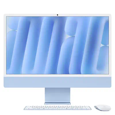 Apple iMac Apple M M4 59,7 cm (23.5") 4480 x 2520 pixels PC All-in-One 16 Go 256 Go SSD macOS Sequoi - Ordinateur tout en un - visuel 1