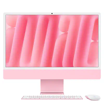 Apple iMac Apple M M4 59,7 cm (23.5") 4480 x 2520 pixels PC All-in-One 16 Go 256 Go SSD macOS Sequoi - Ordinateur tout en un - visuel 1