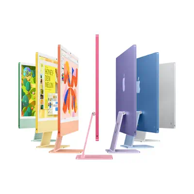 Apple iMac Apple M M4 59,7 cm (23.5") Apple - visuel 1 - hello RSE - Performances. Tant de puissance, c’est beau.