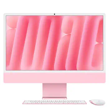 Revendeur officiel Apple iMac Apple M M4 59,7 cm (23.5") 4480 x 2520 pixels PC All-in-One 16 Go 256 Go SSD macOS Sequoi