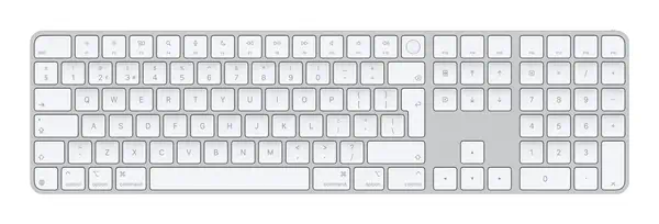 Apple Magic clavier Universel USB + Bluetooth QWERTY Anglais britannique Blanc - Clavier - visuel 1