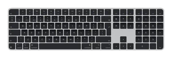 Apple Magic clavier Universel USB + Bluetooth QWERTY Anglais britannique Noir - Clavier - visuel 1