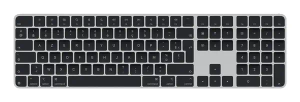 Apple Magic clavier Universel USB + Bluetooth AZERTY Français Noir - Clavier - visuel 1