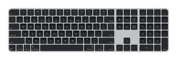 Apple Magic clavier Universel USB + Bluetooth QWERTY Anglais américain Noir - Clavier - visuel 1