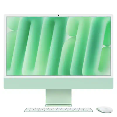 Apple iMac Apple M M4 59,7 cm (23.5") 4480 x 2520 pixels PC All-in-One 24 Go 512 Go SSD macOS Sequoi - Ordinateur tout en un - visuel 1