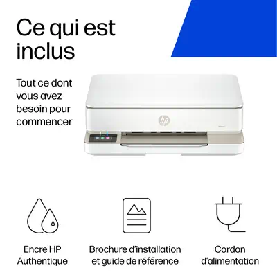 Envy 6132e Wireless All-in-One Couleur Imprimante, Instant Ink; Impression photo - HP - Multifonctions Jet d'encre - visuel 5