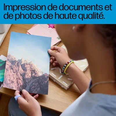 Envy 6132e Wireless All-in-One Couleur Imprimante, Instant Ink; Impression photo - HP - Multifonctions Jet d'encre - visuel 4