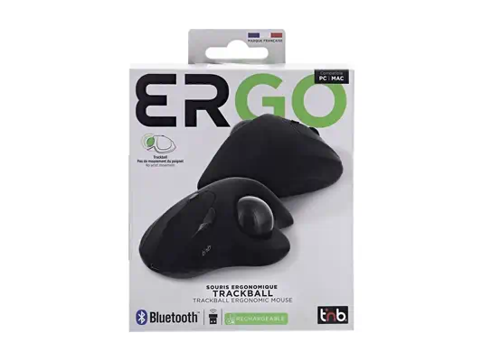 TNB ERGO DUAL CONNECT rechargeable ergonomic - Souris - visuel 8