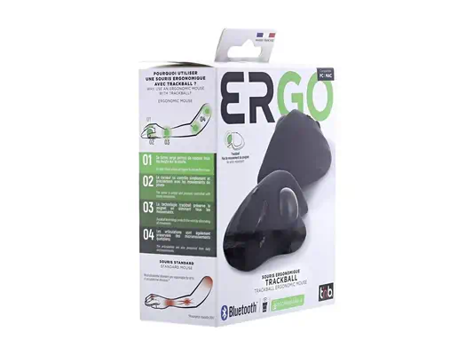TNB ERGO DUAL CONNECT rechargeable ergonomic - Souris - visuel 10
