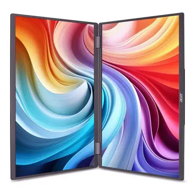 Acer PD163Qbmiuux écran plat de PC 39,6 cm (15.6") 1920 x 1080 pixels Double Full HD LED Gris - Ecran Ordinateur - visuel 7