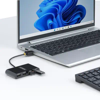 StarTech Hub USB 2.0 à Ports, Alimentation par Bus USB - Câble USB - visuel 5