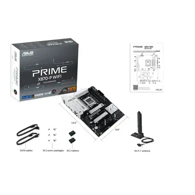 ASUS Prime X870-P WIFI AMD X870 Emplacement AM5 ATX - Asus - Carte mère - visuel 10