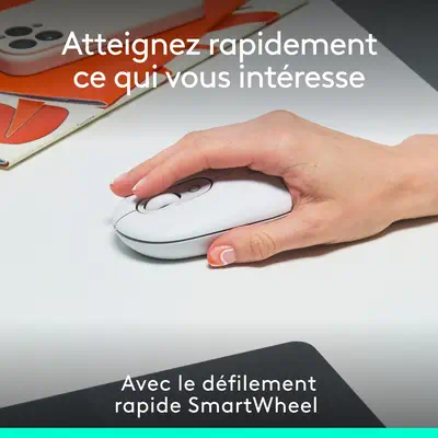 Logitech 910-007411 souris Universel Ambidextre Bluetooth Optique Logitech - visuel 1 - hello RSE - Durée de vie prolongée de la batterie