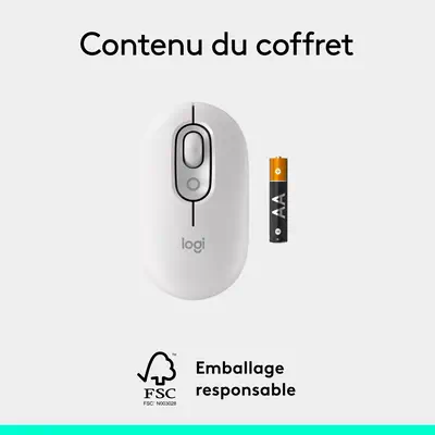 Logitech 910-007411 souris Universel Ambidextre Bluetooth Optique 4000 DPI - Souris - visuel 10