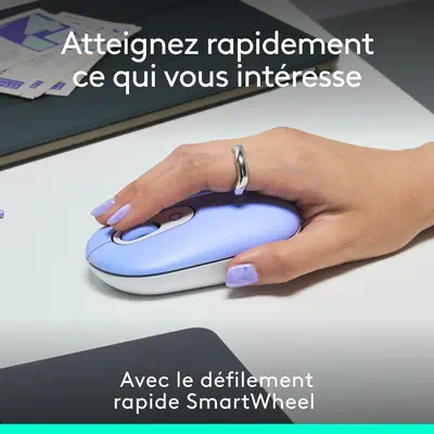 Logitech 910-007414 souris Universel Ambidextre Bluetooth Optique - Souris - visuel 5