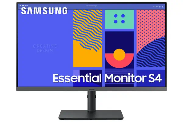 27" Essential Monitor S4 S43GC FHD 100Hz - Samsung - Ecran Ordinateur - visuel 2