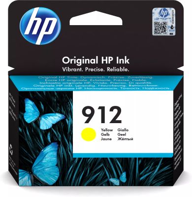 HP 912 Cartouche d'encre jaune authentique HP - visuel 59 - hello RSE
