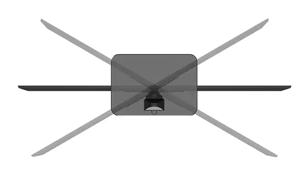 Neomounts DS45-430BL12 Support de bureau pour écran à Neomounts - visuel 1 - hello RSE - Compatibilité avec plusieurs écrans