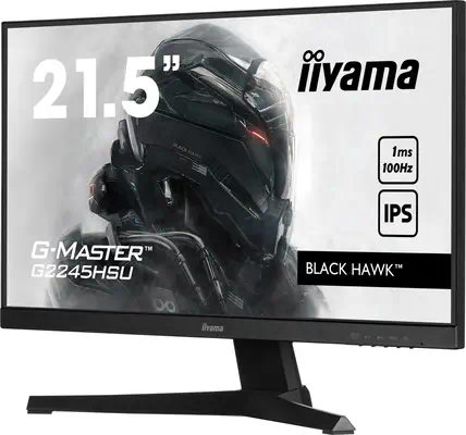 iiyama G-MASTER G2245HSU-B2 LED display 54,6 cm (21.5") 1920 x 1080 pixels Full HD Noir - Ecran Ordinateur - visuel 5