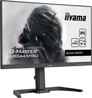 iiyama G-MASTER GB2445HSU-B2 LED display 60,5 cm (23.8") 1920 x 1080 pixels Full HD Noir - Ecran Ordinateur - visuel 3