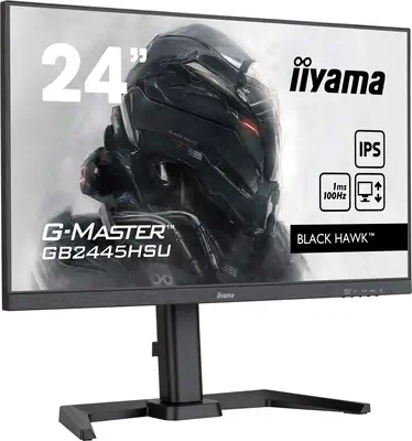 iiyama G-MASTER GB2445HSU-B2 LED display 60,5 cm (23.8") 1920 x 1080 pixels Full HD Noir - Ecran Ordinateur - visuel 2