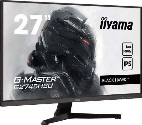 iiyama G-MASTER G2745HSU-B2 LED display 68,6 cm (27") 1920 x 1080 pixels Full HD Noir - Ecran Ordinateur - visuel 2