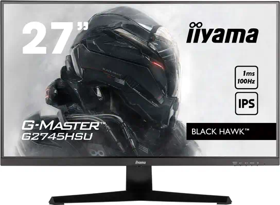 iiyama G-MASTER G2745HSU-B2 LED display 68,6 cm (27") 1920 x 1080 pixels Full HD Noir - Ecran Ordinateur - visuel 1