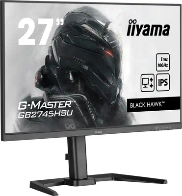 iiyama G-MASTER GB2745HSU-B2 LED display 68,6 cm (27") 1920 x 1080 pixels Full HD Noir - Ecran Ordinateur - visuel 3