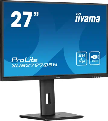 iiyama ProLite XUB2797QSN-B2 écran plat de PC 68,6 cm (27") 2560 x 1440 pixels 2K Ultra HD LED Noir - Ecran Ordinateur - visuel 7