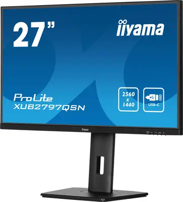 iiyama ProLite XUB2797QSN-B2 écran plat de PC 68,6 cm (27") 2560 x 1440 pixels 2K Ultra HD LED Noir - Ecran Ordinateur - visuel 4