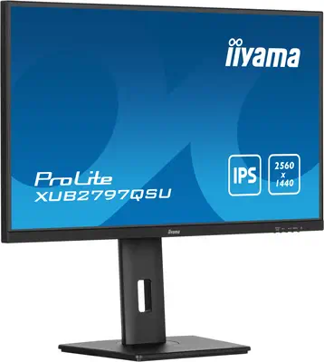 iiyama ProLite XUB2797QSU-B2 écran plat de PC 68,6 cm (27") 2560 x 1440 pixels 4K Ultra HD LED Noir - Ecran Ordinateur - visuel 4