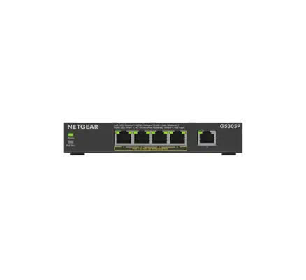 NETGEAR GS305Pv3 Non-géré Gigabit Ethernet (10/100/1000) Connexion Ethernet, supportant l'alimentati - Netgear - Switchs et Hubs - visuel 2