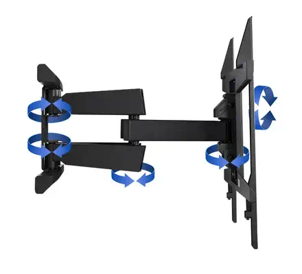 B-Tech BT8228 3,05 m (120") Noir - Support Fixe & Mobile - visuel 2