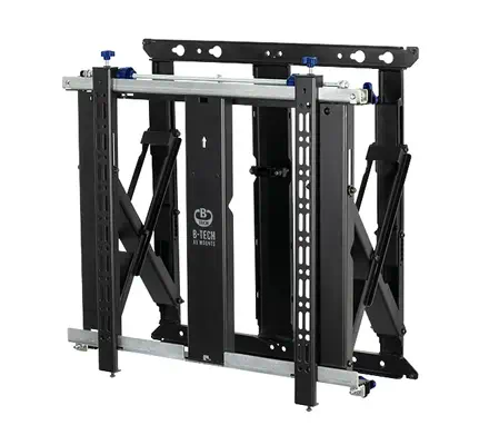 B-Tech BT8312 177,8 cm (70") Noir - Support Fixe & Mobile - visuel 1