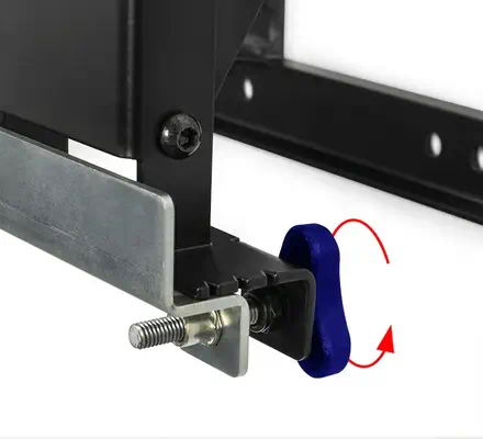 B-Tech BT8312 177,8 cm (70") Noir - Support Fixe & Mobile - visuel 3