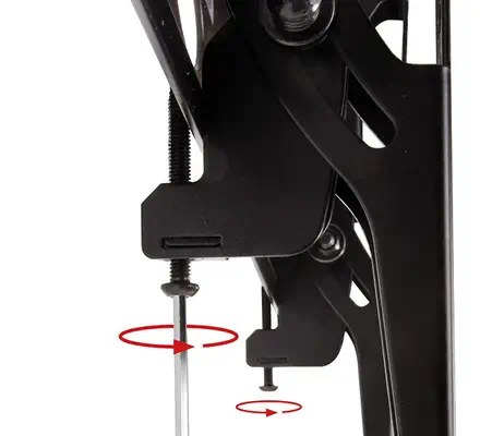 B-Tech BT8431 139,7 cm (55") Noir - Support Fixe & Mobile - visuel 3