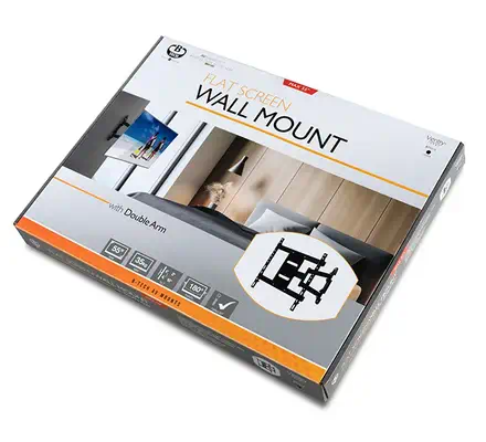 B-Tech BTV513 139,7 cm (55") Mur Noir - Support Fixe & Mobile - visuel 8