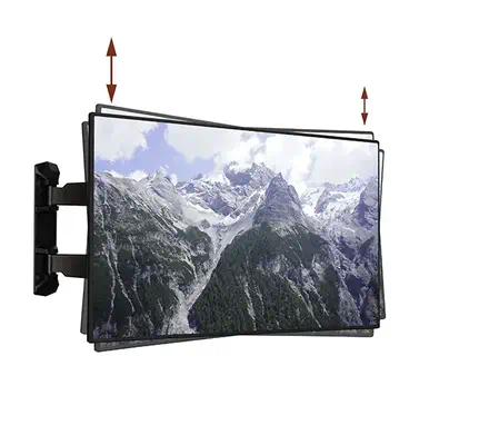 B-Tech BT8226 165,1 cm (65") Noir - Support Fixe & Mobile - visuel 5