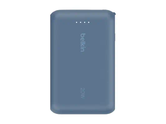 BELKIN 10k PD20w Integrated USB-C Cable Power Bank Blue - Belkin - Câbles d'alimentation - visuel 5